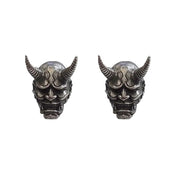 Vengeful Spirit Hannya Mask Stud Earrings