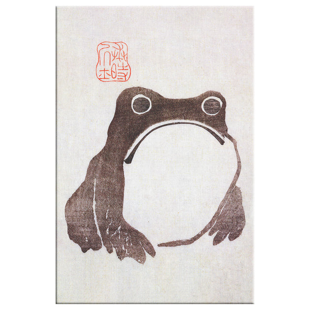 椿ページ Frog_by_Matsumoto_Hoji_Rectang