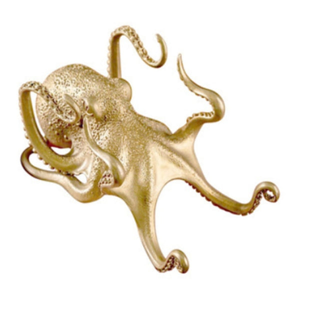 Brass Octopus Device Stand Holder
