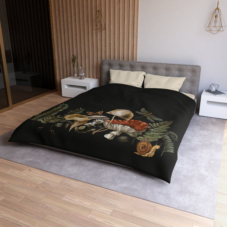 "Dark Forest" Microfiber Duvet Cover