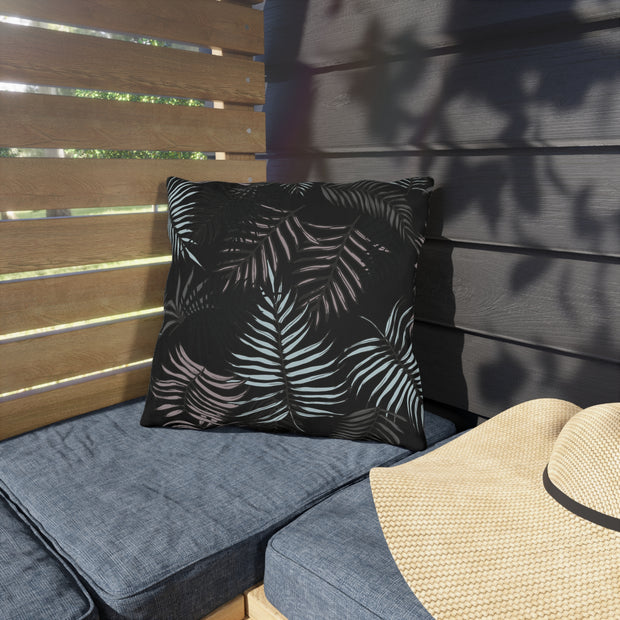 "Dark Foliage" Outdoor Throw Pillows