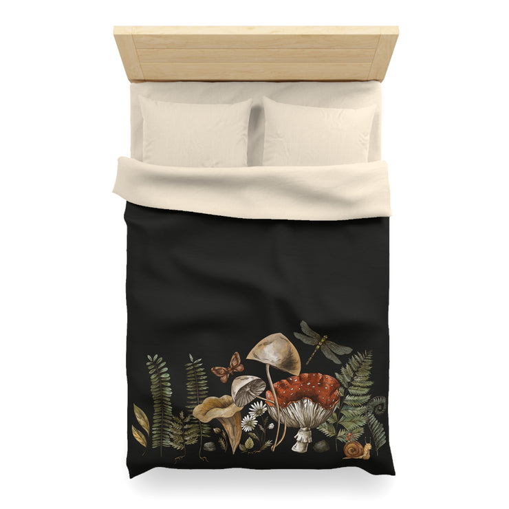 "Dark Forest" Microfiber Duvet Cover