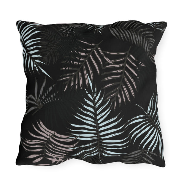 "Dark Foliage" Outdoor Throw Pillows