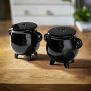 Witches Cauldron Salt & Pepper Shaker Set