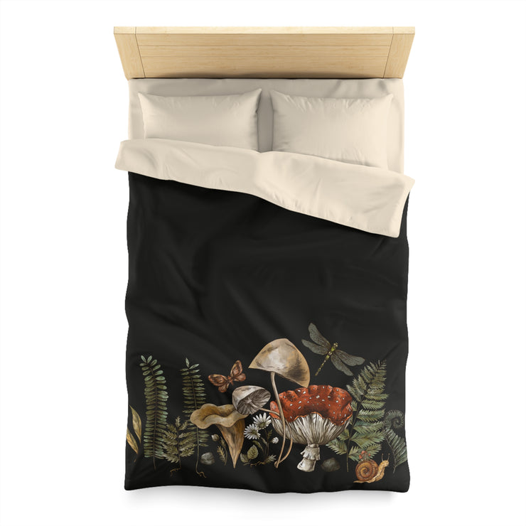 "Dark Forest" Microfiber Duvet Cover