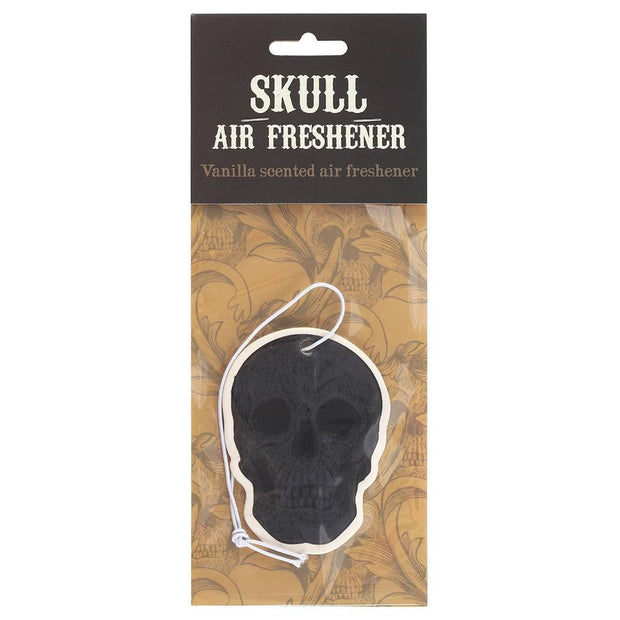 Black Skull Vanilla Scented Air Freshener