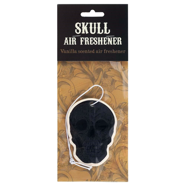 "Black Skull" Vanilla Scented Air Freshener