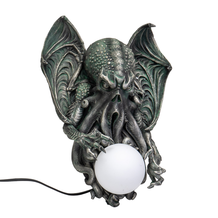 Abyssal Orb of Cthulhu Wall Sconce Lamp