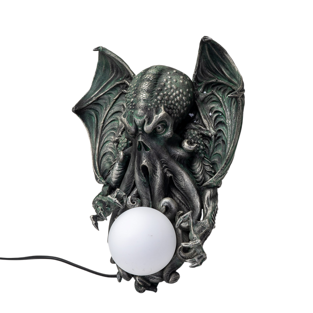 Abyssal Orb of Cthulhu Wall Sconce Lamp