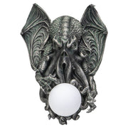 Abyssal Orb of Cthulhu Wall Sconce Lamp