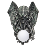 Abyssal Orb of Cthulhu Wall Sconce Lamp