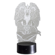 "Winged Baphomet" 3D Decorative Sign LED Light