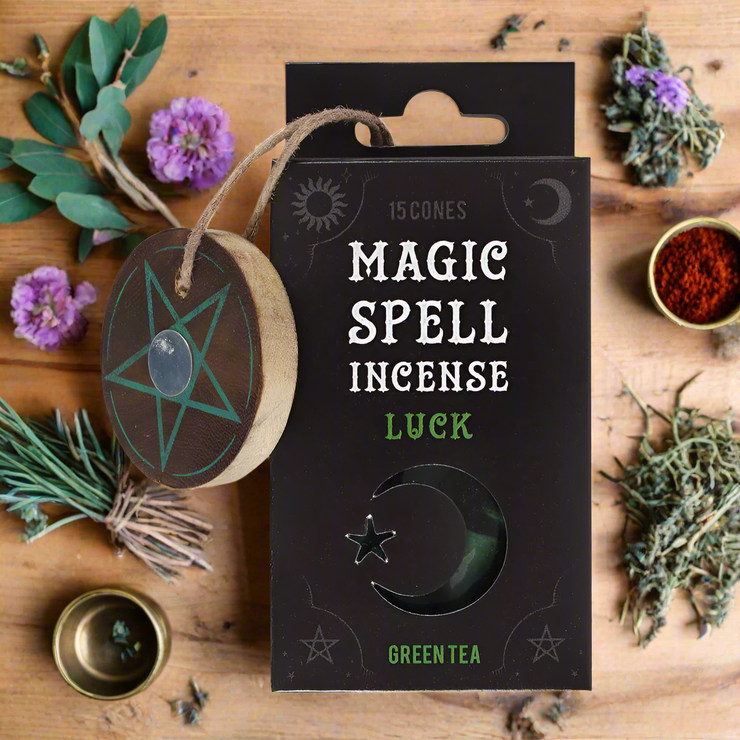 Magic Spell Handmade Organic Incense Cones - Good Luck