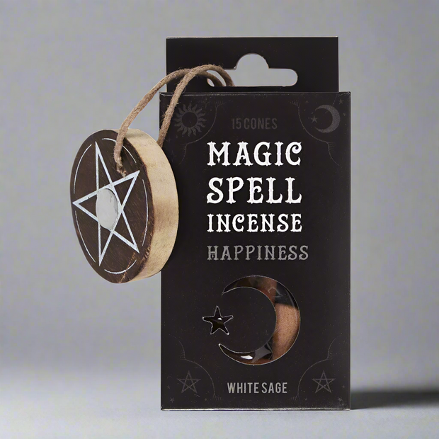 Magic Spell Handmade Organic Incense Cones - Happiness