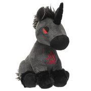 Hellions Series Black Unicorn Plush Toy