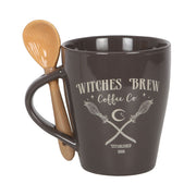 Witches' Brew Coffee Co. Mug & Spoon Gift Set