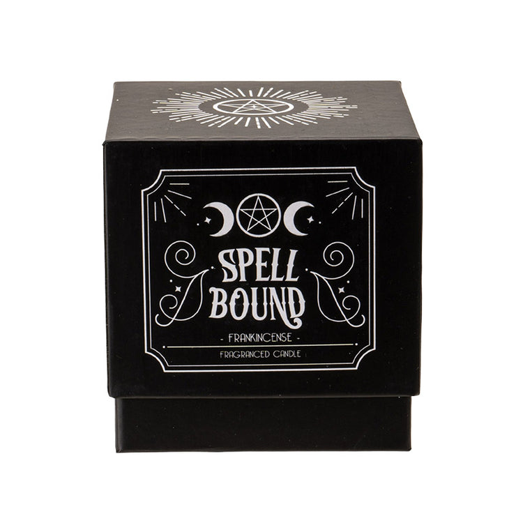 "Spell Bound" Black Glass Votive Candle
