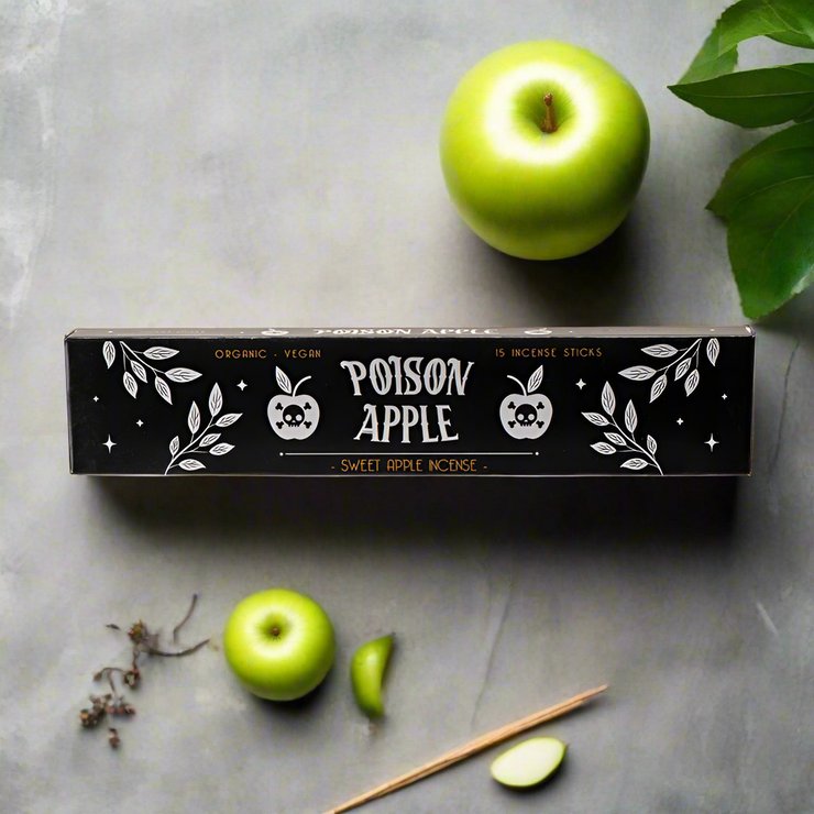 "Poison Apple" Handmade Organic Incense Sticks