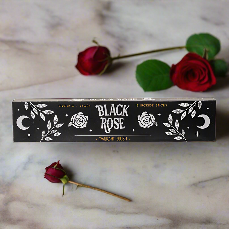 "Black Rose" Handmade Organic Incense Sticks