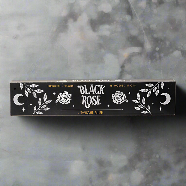 "Black Rose" Handmade Organic Incense Sticks