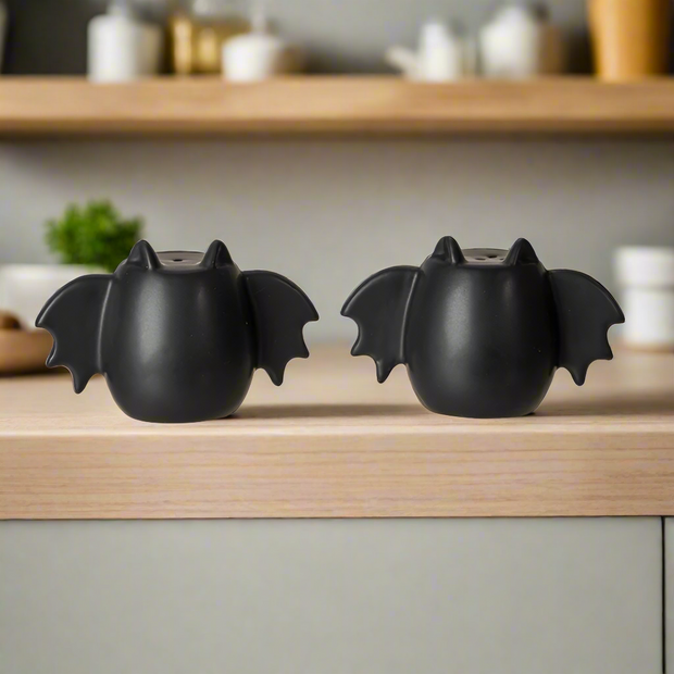 Bat Wing Salt & Pepper Shaker Set