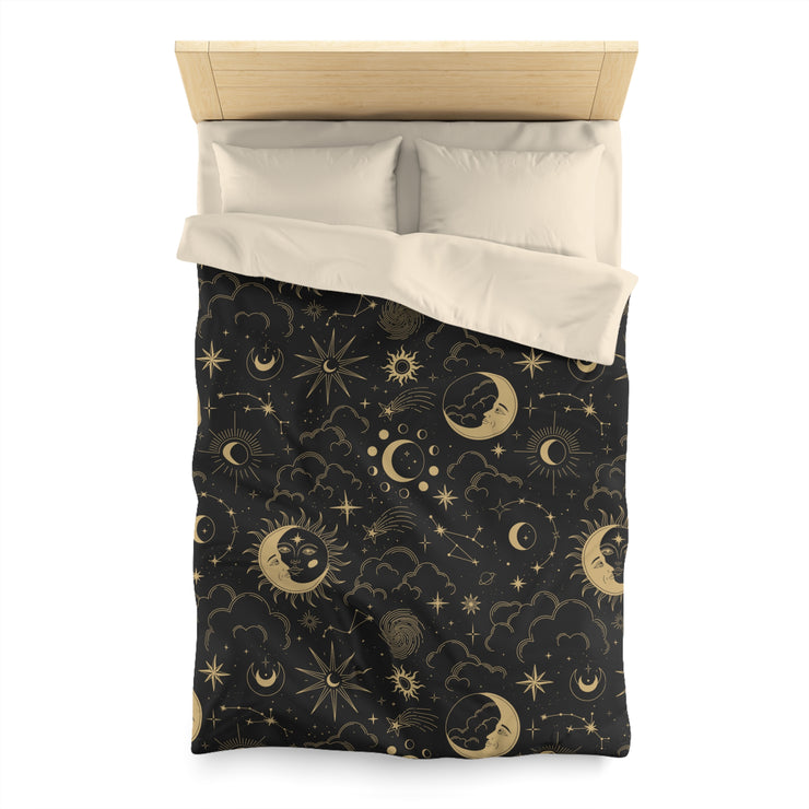 "Constellations" Microfiber Duvet Cover