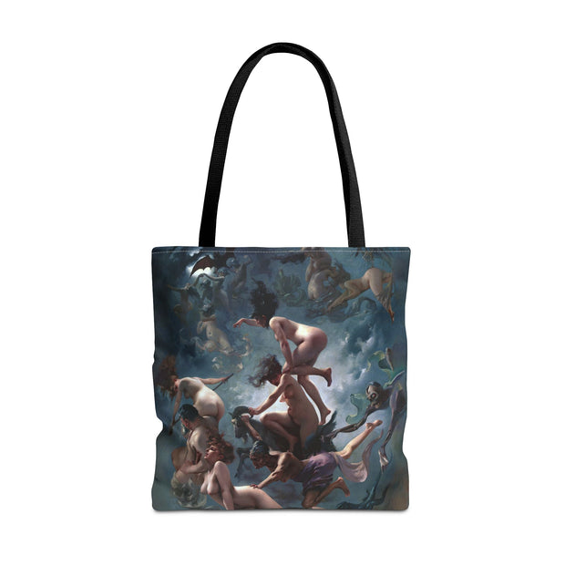 "Witches Going to their Sabbath" Heavy-Duty Canvas Tote Bag