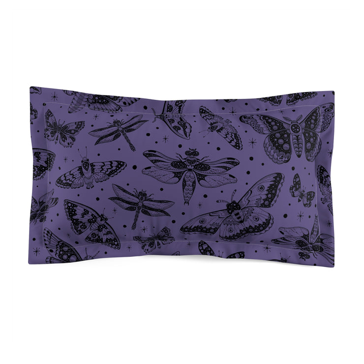 "Moth Kingdom" Deluxe Microfiber Pillow Sham