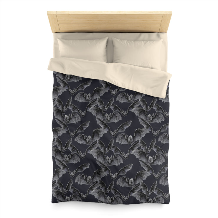 "On Wings of Leather" Microfiber Duvet Cover