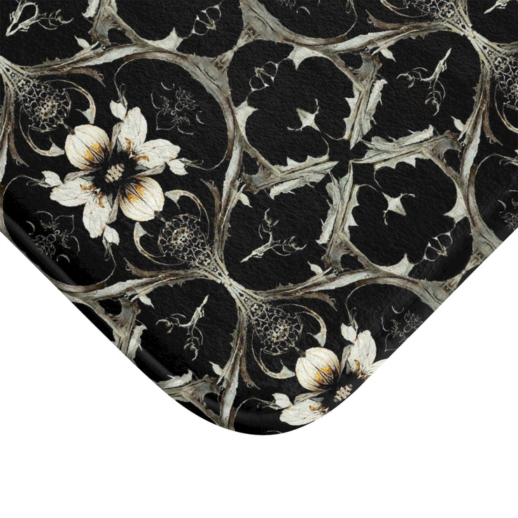 "Thorn Garden" Microfiber Bath Mat