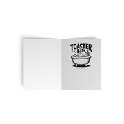 "Toaster Bath" Funny Greeting Cards