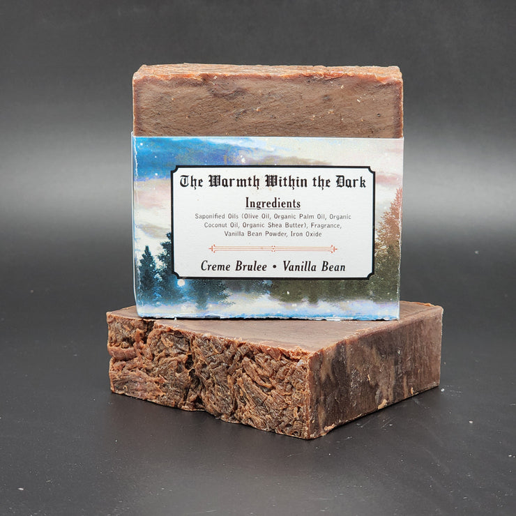 "The Warmth Within the Dark" Handmade Vegan Bar Soap