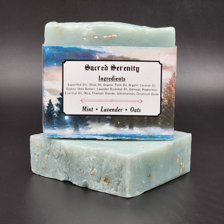 "Sacred Serenity" Handmade Vegan Bar Soap