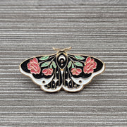 Floral Butterfly Enamel Pins