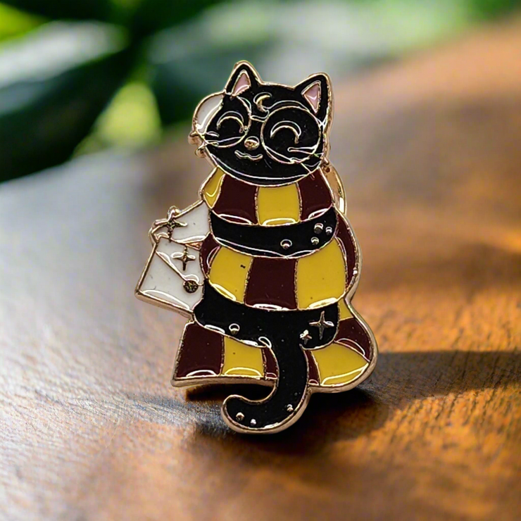 Wizarding Whiskers Enamel Lapel Pins