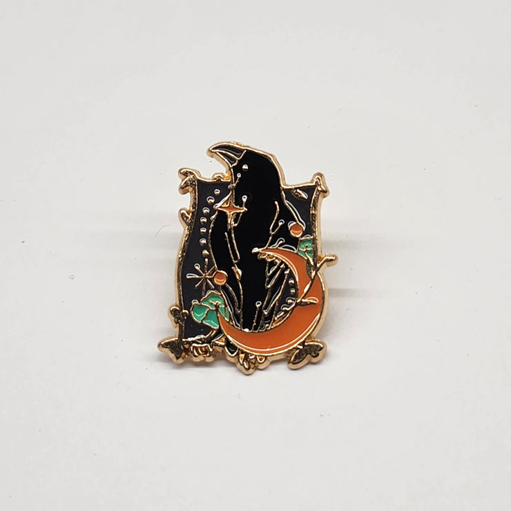 Raven Door Enamel Lapel Pin