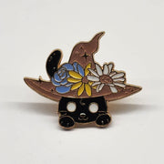 Witches Little Helper Enamel Lapel Pin