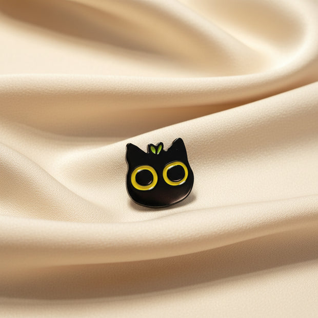 Scaredy Cats Enamel Lapel Pins