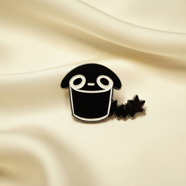 Coffee Cats Enamel Lapel Pins