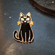 Celestial Cats Enamel Lapel Pins