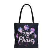 "It's Just a Phase" Heavy-Duty Canvas Tote Bag