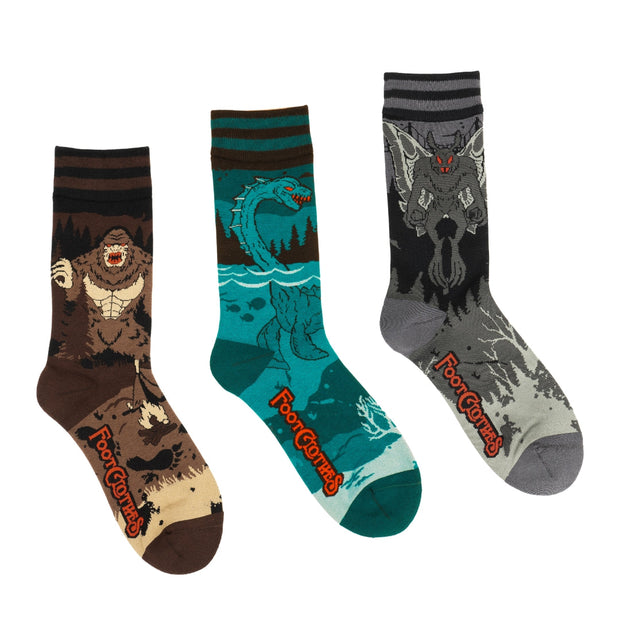 Cryptids Best-Sellers Sock Pack | 3 Designs
