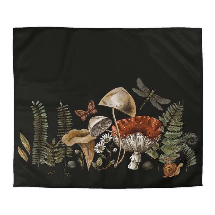 "Dark Forest" Microfiber Duvet Cover