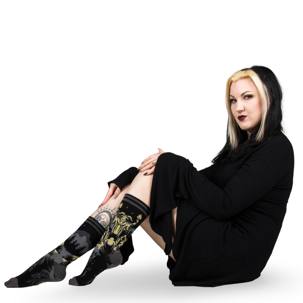 Dance ov the Sabbath Crew Socks