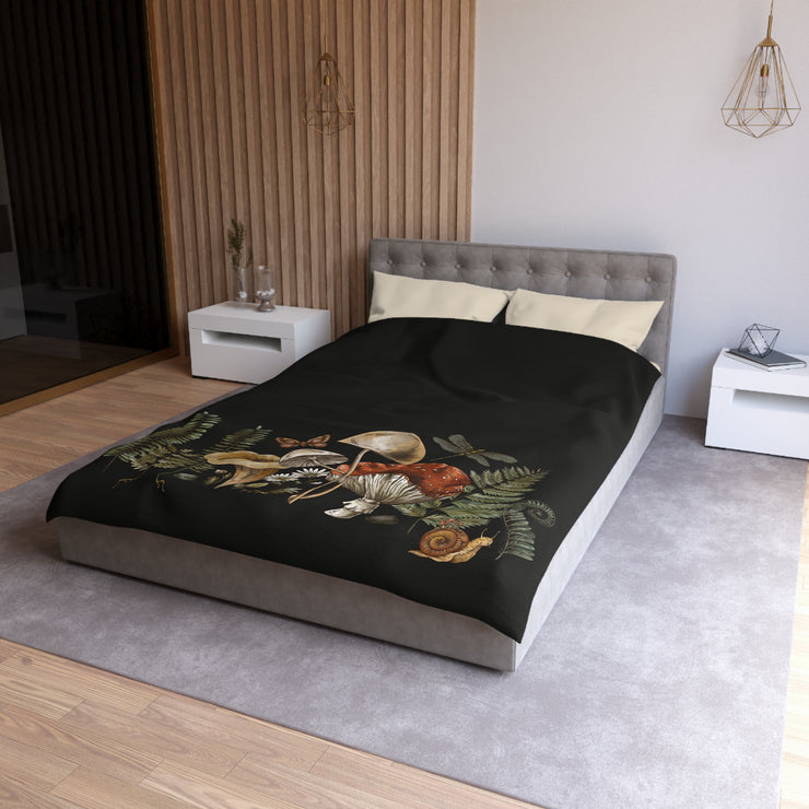 "Dark Forest" Microfiber Duvet Cover