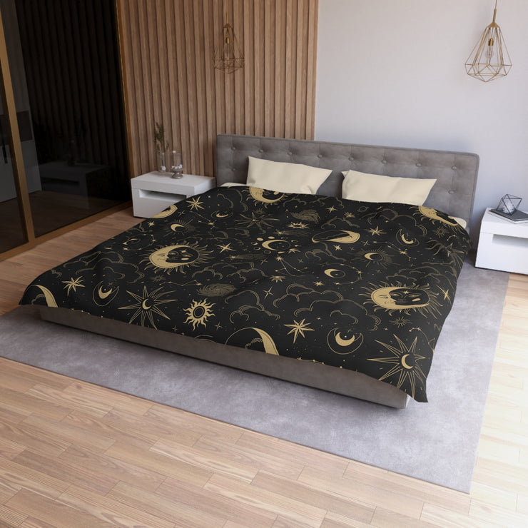 "Constellations" Microfiber Duvet Cover