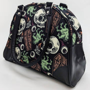 Coffins and Skulls Bowler Purse