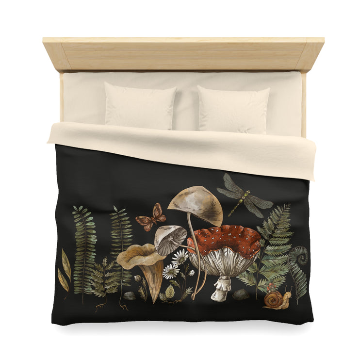 "Dark Forest" Microfiber Duvet Cover