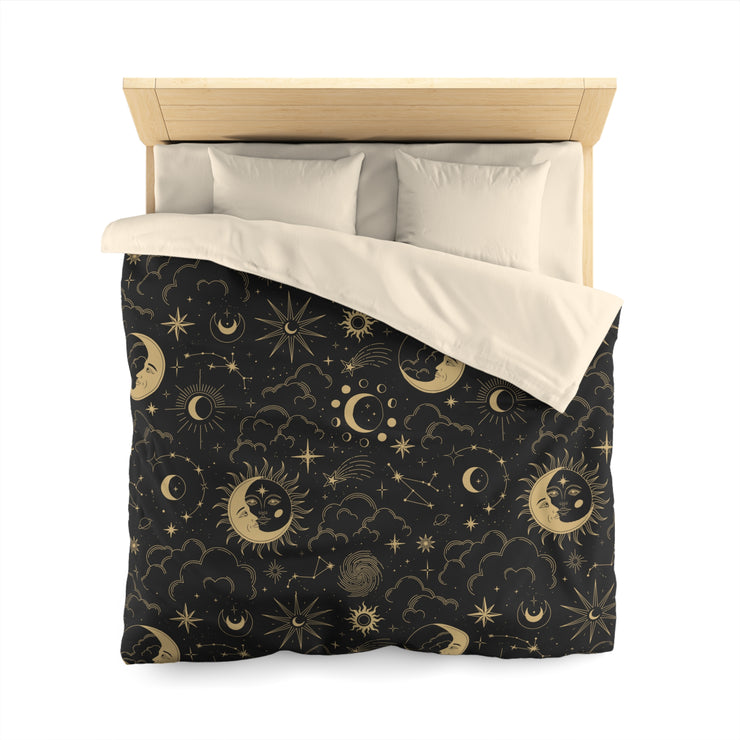 "Constellations" Microfiber Duvet Cover