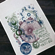 "The Universe Has It Out For You" 3-Piece Dish Towel Set